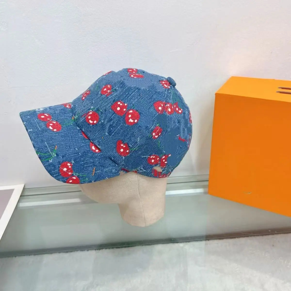 Luxury Denim Cap